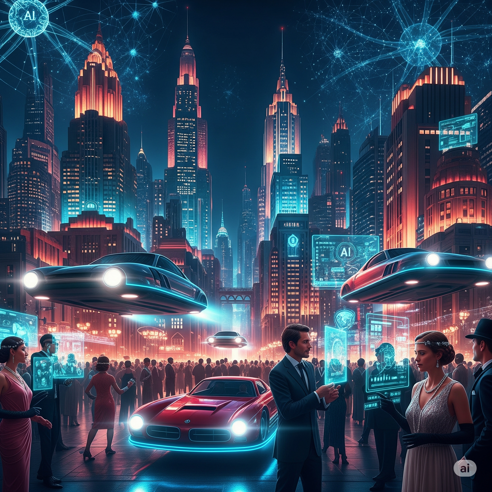 An image conveying the tech future of the 2020s and beyond.